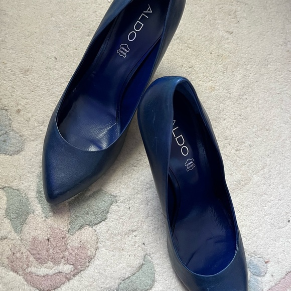 New Aldo leather heels. Size 39 - Picture 7 of 10